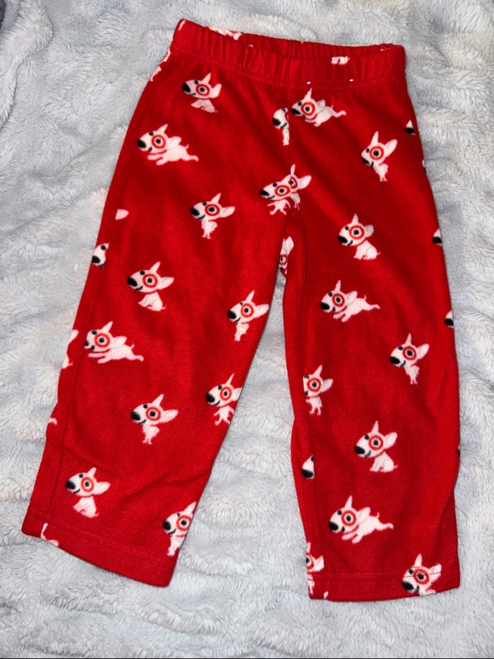 Target Bullseye
Fleece toddle Pajama Pants